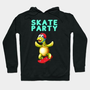 Skate Party Turtle Hoodie